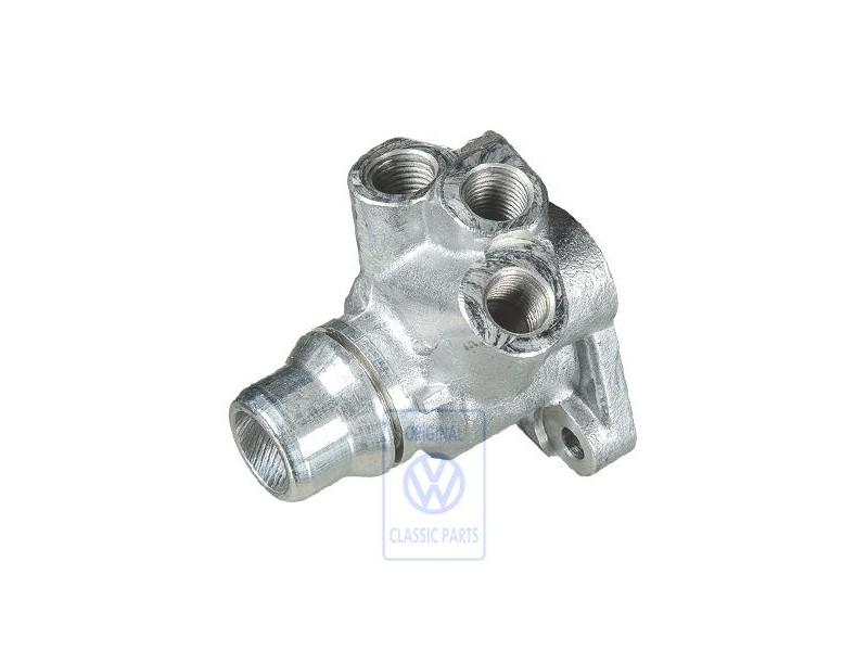 Genuine VW Flange With Quick Act.Coupling - 028121145J