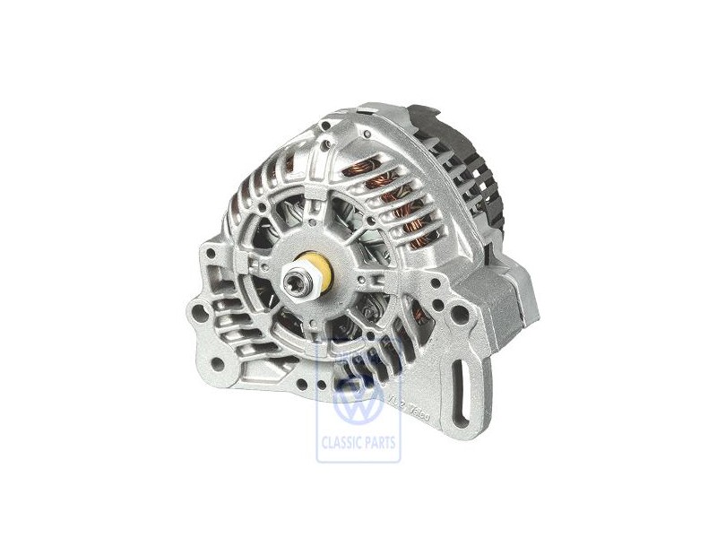 Genuine VW Alternator With Terminal -W- - 028903029MX