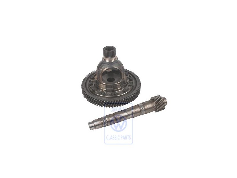 Genuine VW Gear Set With Differential Housing - 02G409143R
