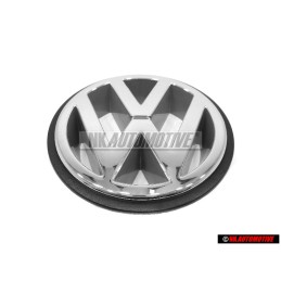 Genuine VW Front Grill Badge Emblem Chrome - 191853601H