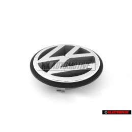 Genuine VW Front Grill Badge Emblem Chrome - 191853601H