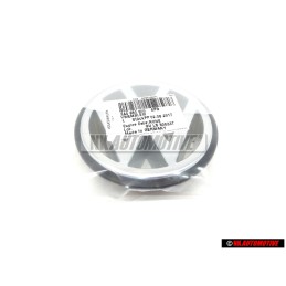 Genuine VW Front Grill Badge Emblem Chrome - 191853601H