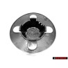 Genuine VW Steel Wheel Rim Centre Plastic Cap Cover Black - 871601171