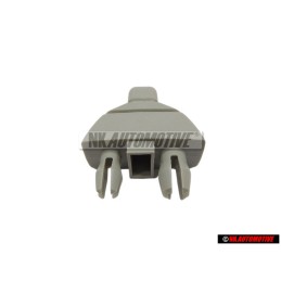 Genuine VW Retainer For Sun Visor Pearl Grey - 6R0857561 Y20
