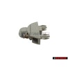 Genuine VW Retainer For Sun Visor Pearl Grey - 6R0857561 Y20
