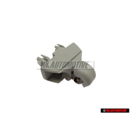 Genuine VW Retainer For Sun Visor Pearl Grey - 6R0857561 Y20