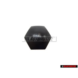 Genuine VW Wheel Bolt Cover Lug Nut Cap Black - 321601173A 01C