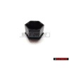 Genuine VW Wheel Bolt Cover Lug Nut Cap Black - 321601173A 01C