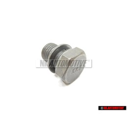 Genuine VW Oil Drain Plug With Seal - N 90813201