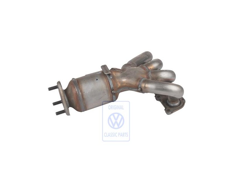 Genuine VW Exhaust Manifold With Catalytic Converter - 036253020NX