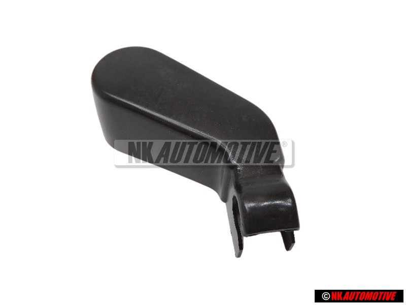 Genuine VW Rear Window Wiper Arm Nut Cover Cap Black - 867955435A