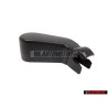 Genuine VW Rear Window Wiper Arm Nut Cover Cap Black - 867955435A