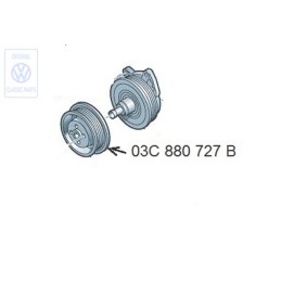 Genuine VW Pulley - 03C880727B