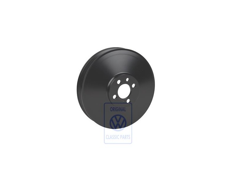 Genuine VW Poly V-Belt Pulley - 044105255M