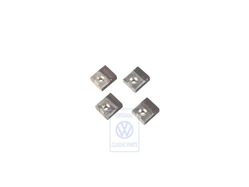 Genuine VW 1 Set: Carbon Brushes - 049911215