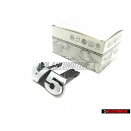 Genuine VW V5 Front Grill Badge Chrome - 1J5853679 FDY