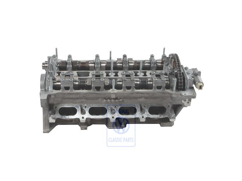 Genuine VW Cylinder Head With Valves And Camshaft - 058103265AX