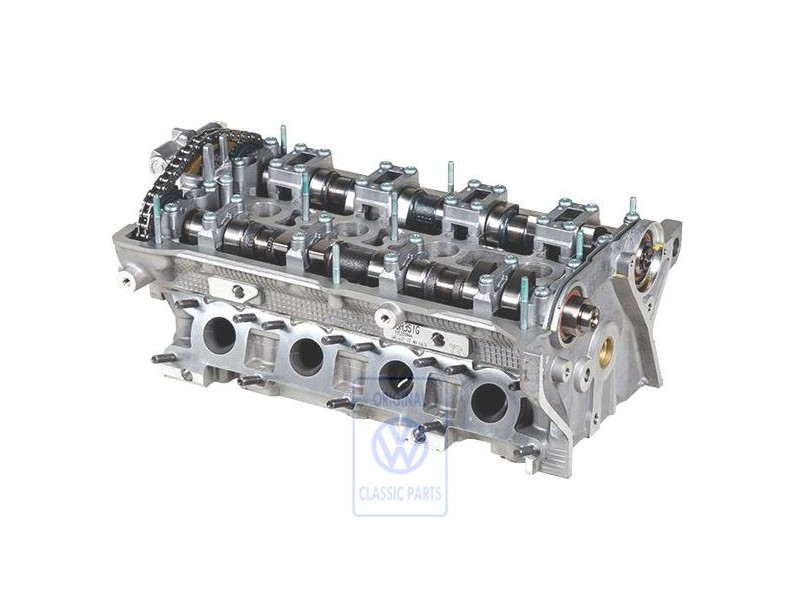 Genuine VW Cylinder Head With Valves And Camshaft - 058103265FX