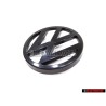 Genuine VW Front Grill Badge Emblem Black - 171853601