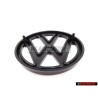 Genuine VW Front Grill Badge Emblem Black - 171853601