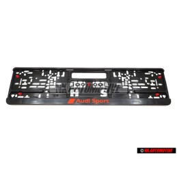 Genuine Audi Audi Sport License Plate Holder - 3291900100