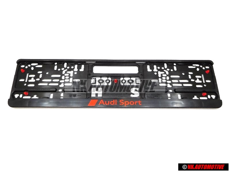 Genuine Audi Audi Sport License Plate Holder - 3291900100