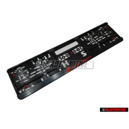 Genuine Audi Audi Sport License Plate Holder - 3291900100