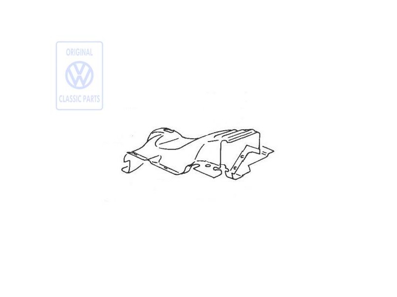 Genuine VW Cylinder Jacket - 071119300A