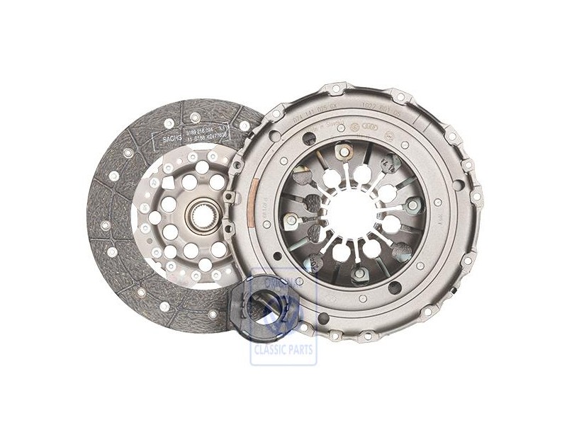 Genuine VW 1 Set Clutch Parts - 074198141 X
