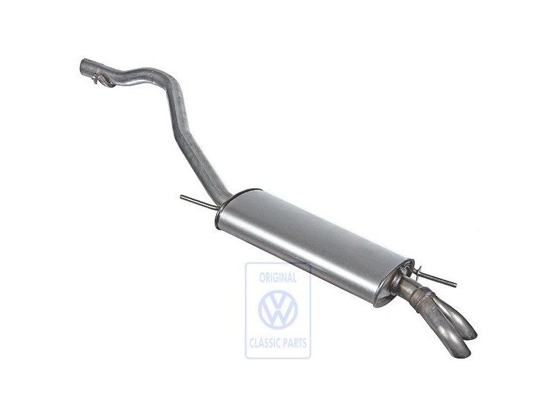 Genuine VW Rear Silencer - 074253609AB