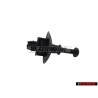 Genuine VW Retainer For Cover Satin Black - 1J6863449B B41