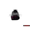 Genuine VW Flat Connector Housing With Contact Locking Mechanism - 4D0971992