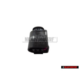 Genuine VW Flat Connector Housing With Contact Locking Mechanism - 4D0971992