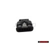 Genuine VW Flat Contact Housing With Contact Locking Mechanism - 4F0973705