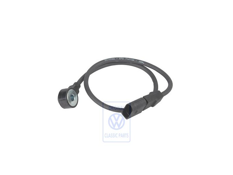 Genuine VW Knock Sensor With Wiring Harness - 07D905377L