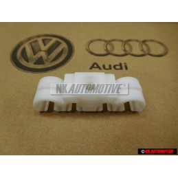 Genuine VW Fuel Line Hose Clip, Clamp, Holder - 191201449