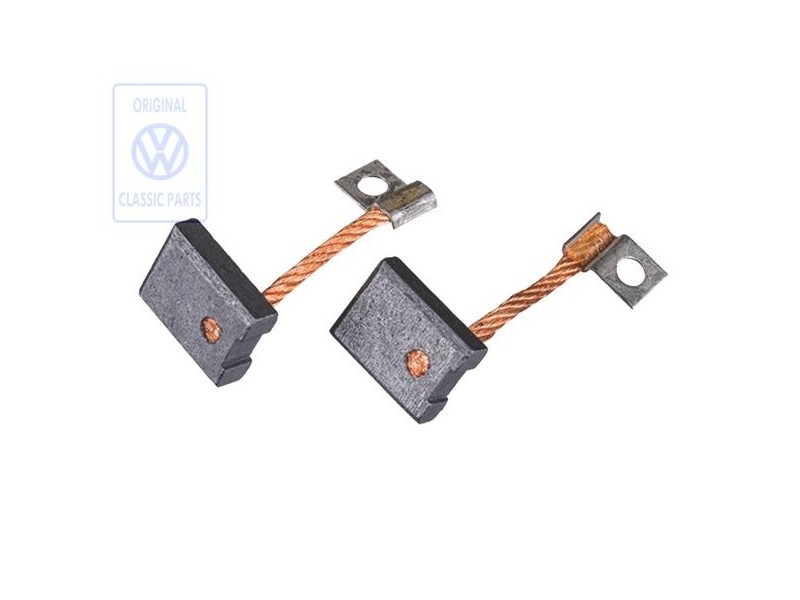 Genuine VW 1 Set: Carbon Brushes - 111903515C