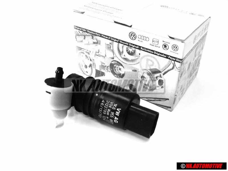 Genuine VW Windscreen Washer Pump - 1K6955651