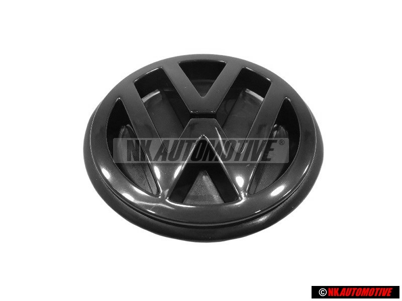 Genuine VW Rear Badge Emblem Black - 357853601B