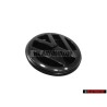 Genuine VW Rear Badge Emblem Black - 357853601B