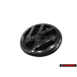 Genuine VW Rear Badge Emblem Black - 357853601B