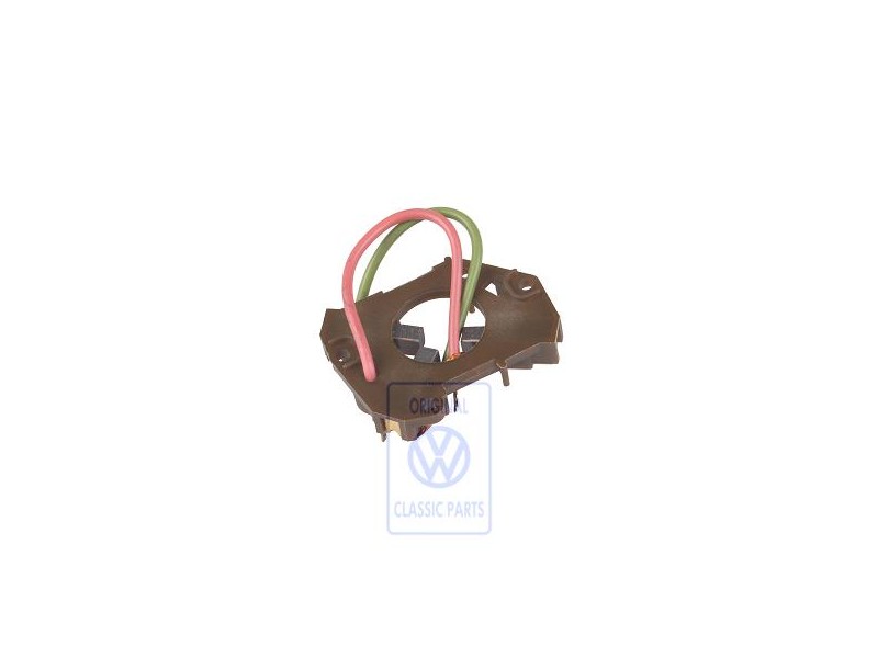 Genuine VW Brush Holder Plate With Carbon Brush - 113955841H