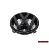 Genuine VW Front Grill Badge Emblem Black - 323853601