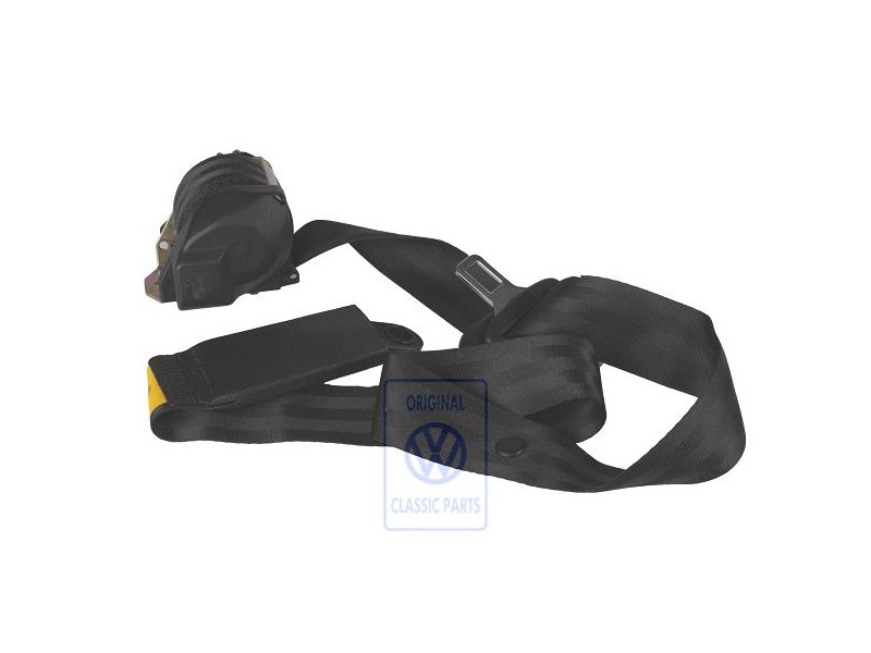 Genuine VW Three-Point Safety Belt - 155857706A