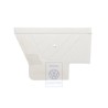 Genuine VW Side Trim (Leatherette) Lasky White - 155867043K 8YN