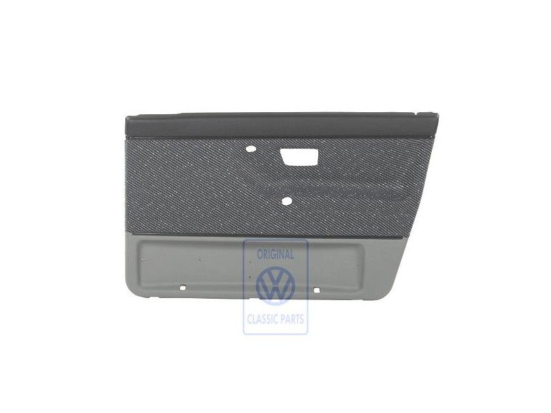 Genuine VW Door Panel Grey-Black/Black - 167867012H WT8