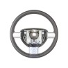 Genuine VW Steering Wheel (Leather) Black/White - 1C0419091DFYXX