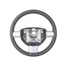Genuine VW Steering Wheel (Leather) Black/White - 1C0419091DGYXX