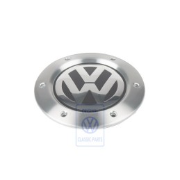 Genuine VW Hub Cap Bright Chrome/Anthracite - 1C0601149L MBL