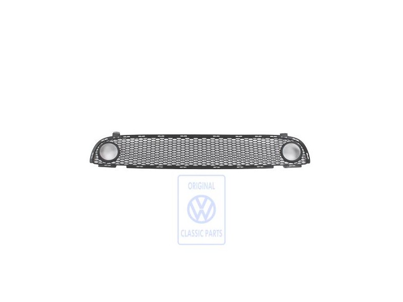 Genuine VW Air Guide Grille Satin Black - 1C0807681G 01C
